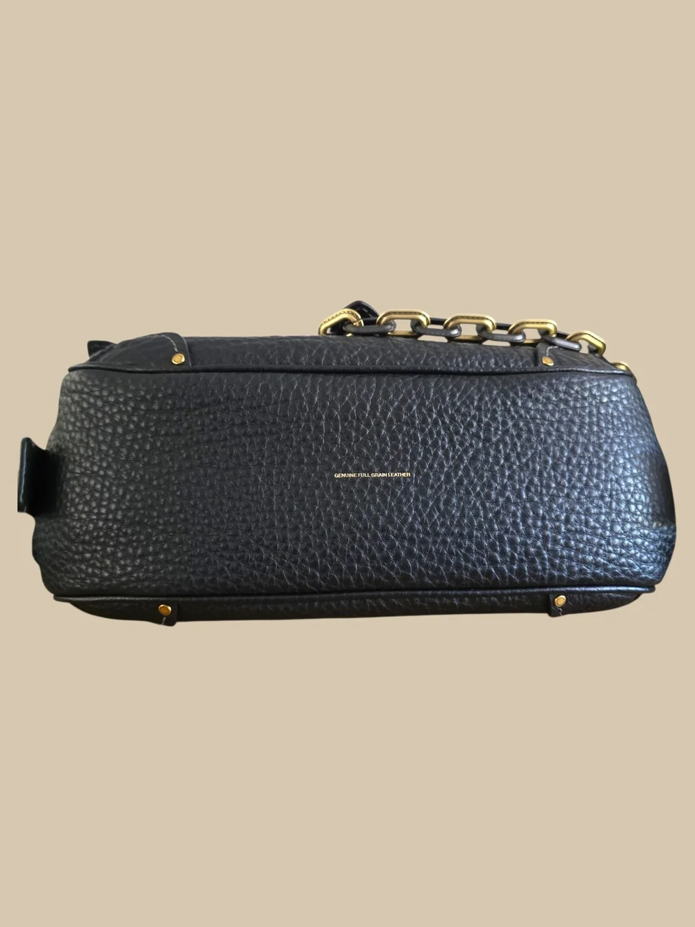 COACH Drifter Shoulder Bag 31 Brass Black NEW
